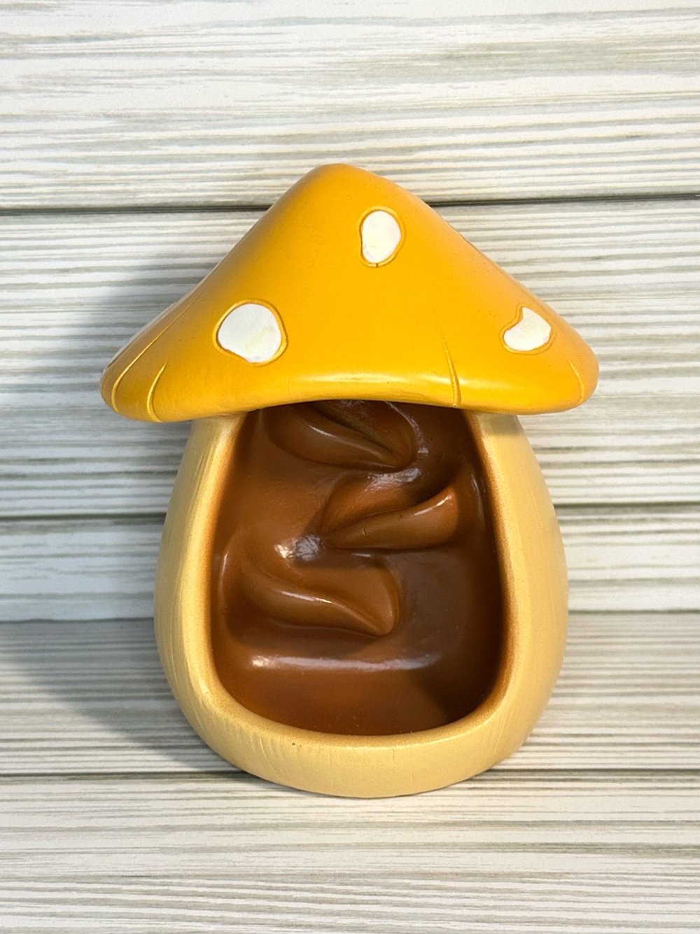 Mushroom Waterfall Incense Burner Holder W 60 Incense cones Cottage-core Hippy